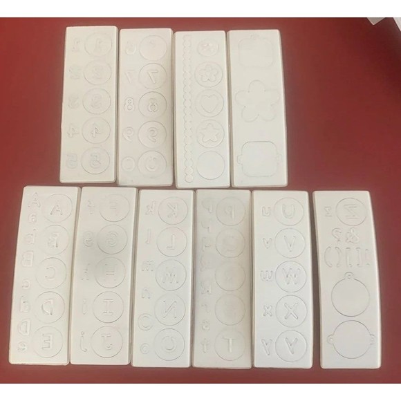 Cuttlebug BABY FACE AlphabetS - Picture 6 of 11